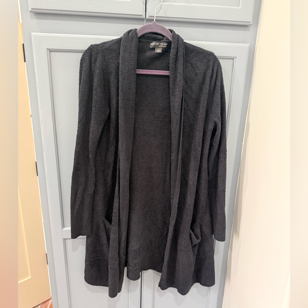 Barefoot Dreams Black Cardigan